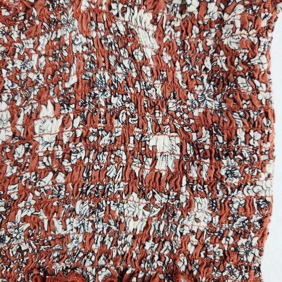 Free People Red and White Crop Top - Picture 4 of 7